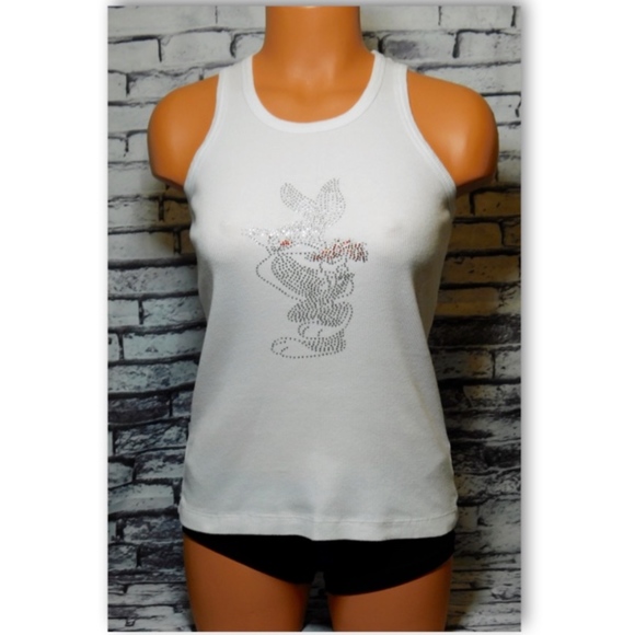 Classic Looney Tunes Bugs Bunny🐰Rib Knit Tank Top - Picture 6 of 8